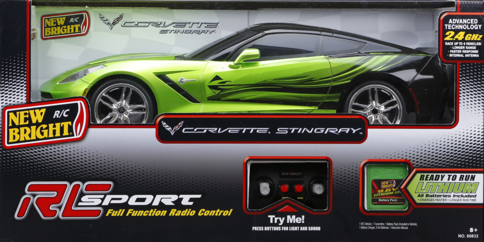 new bright rc corvette stingray