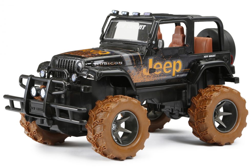rc red jeep wrangler