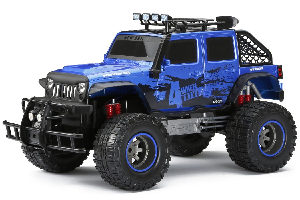 R/C 4x4 Jeep® Wrangler Blue New Bright Industrial Co.