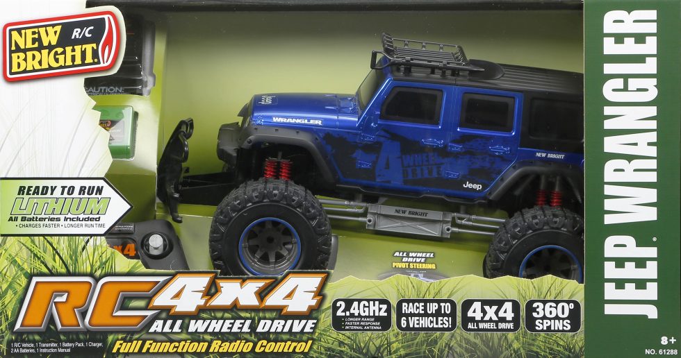 blue rc jeep