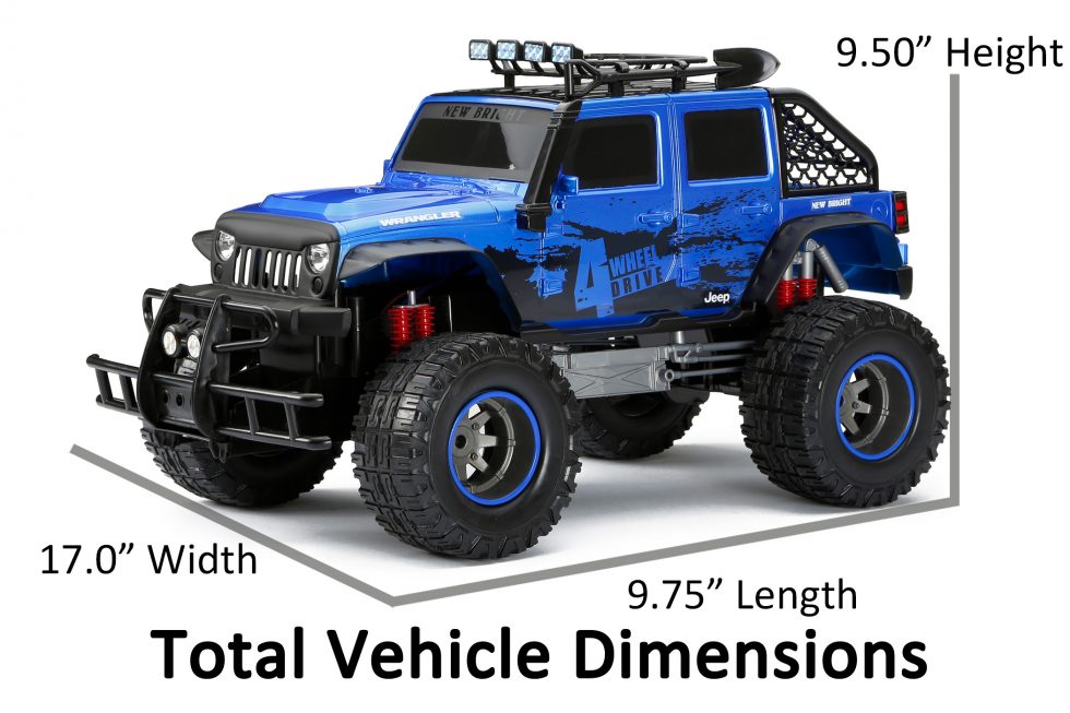 new bright remote control jeep