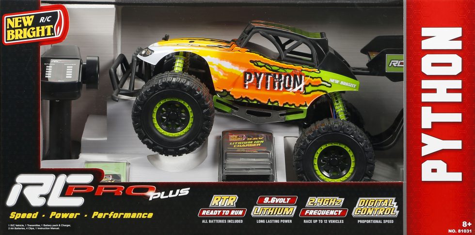 rc pro plus python speed