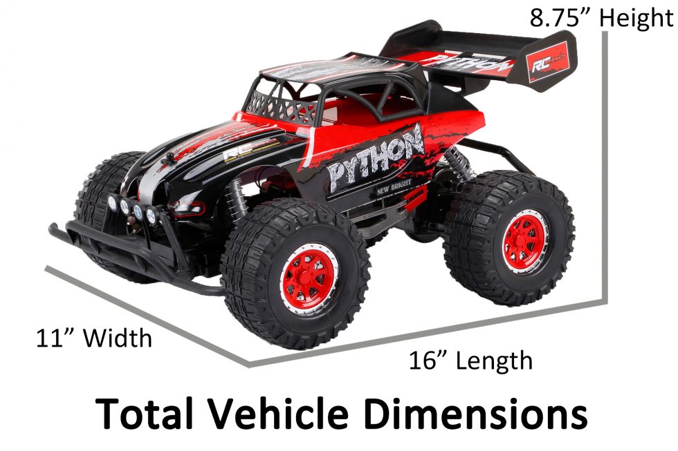 rc pro plus python speed