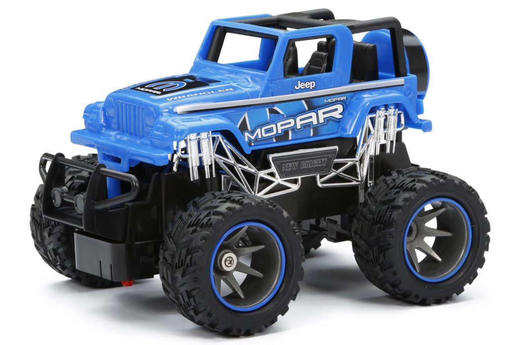 rc trucks jeep wrangler new bright