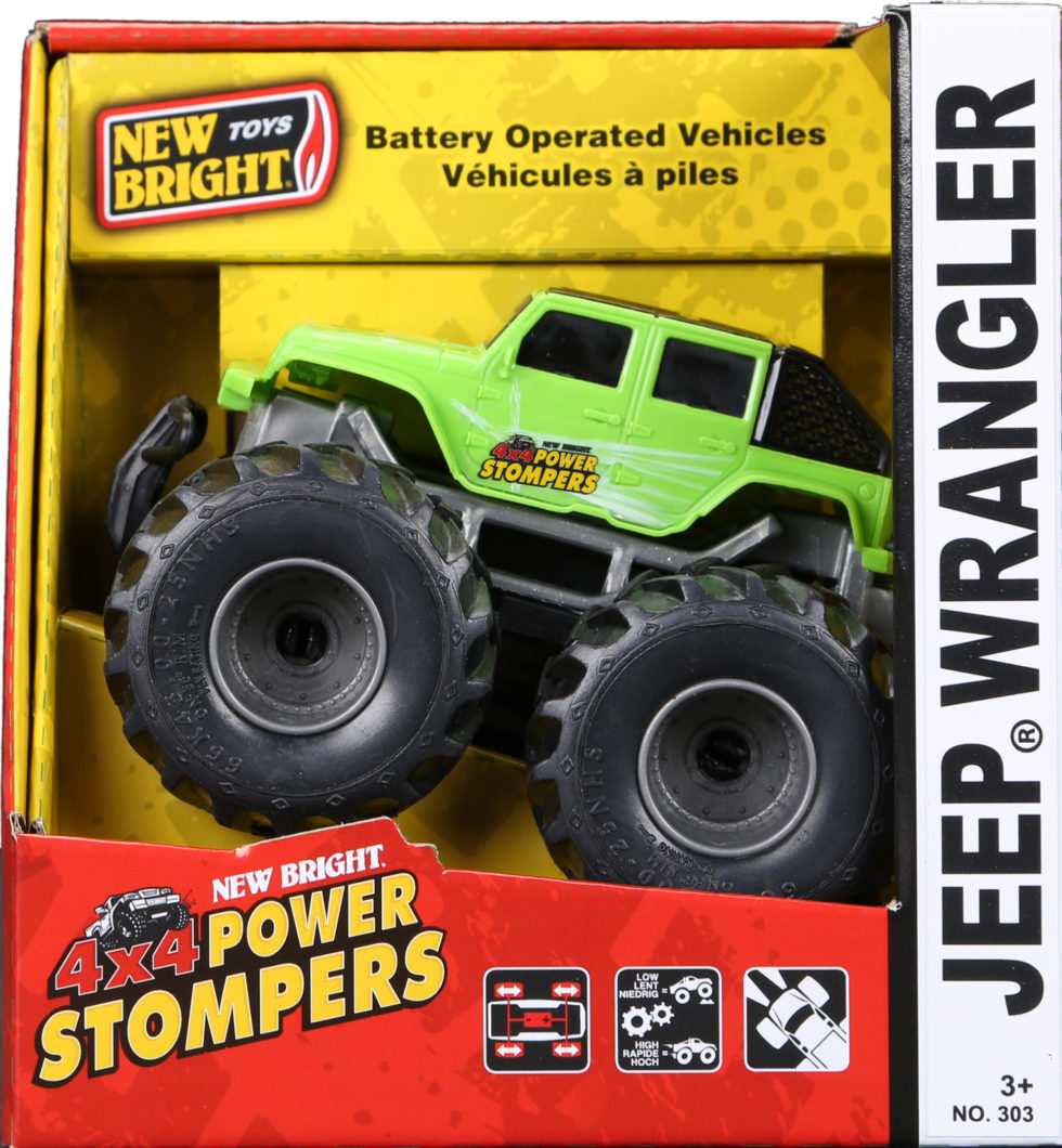 new bright jeep wrangler 4x4