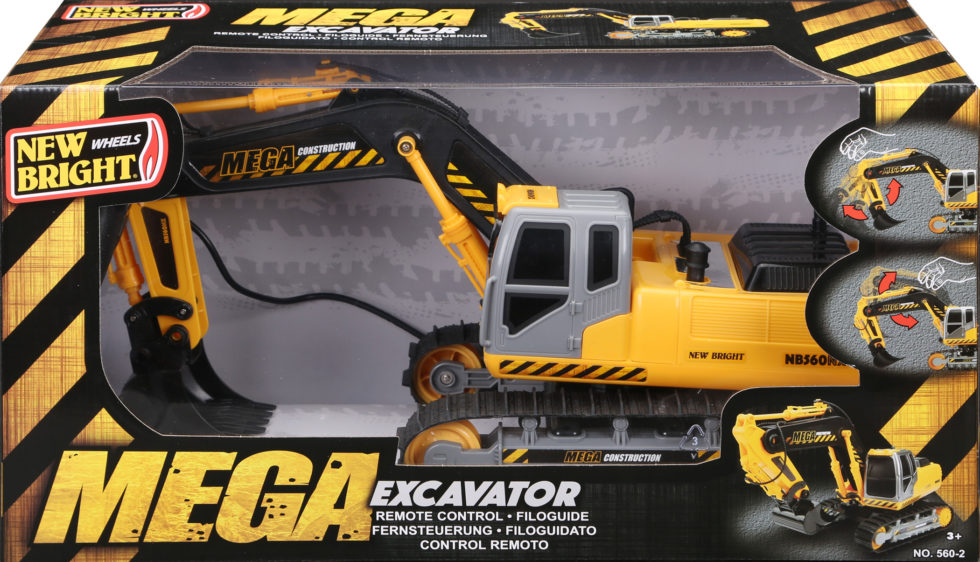 New bright excavator 2025