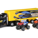 R/C Bigfoot Monster Truck Hauler Black 1350