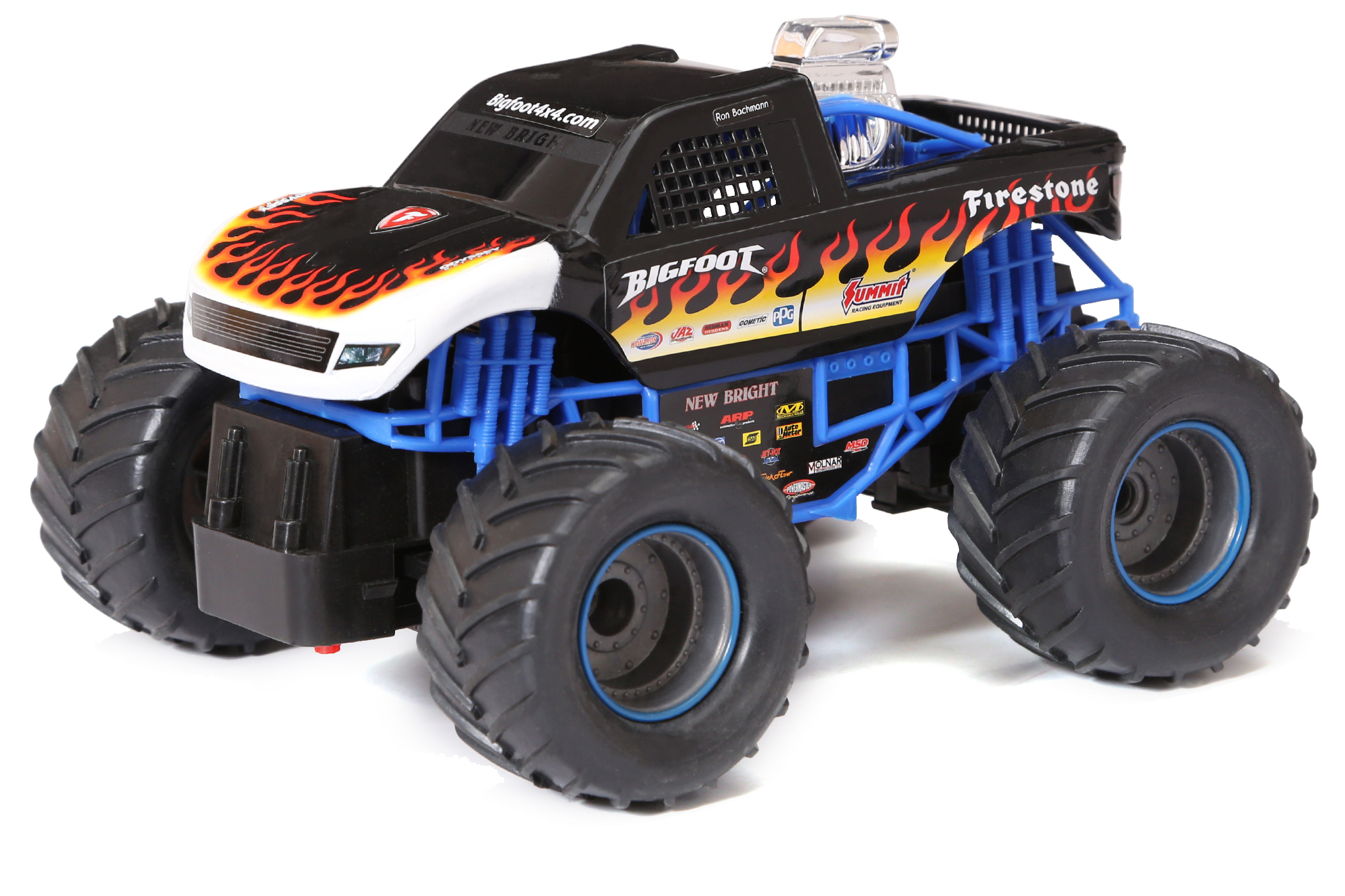 New Bright 1:15 Scale Remote Control Hot Wheels Monster Truck Bone