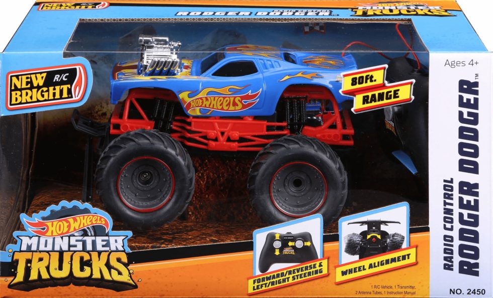 rodger dodger hot wheels monster truck