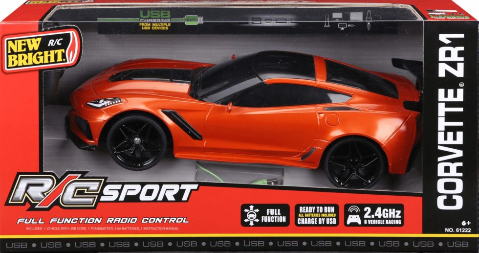new bright corvette zr1