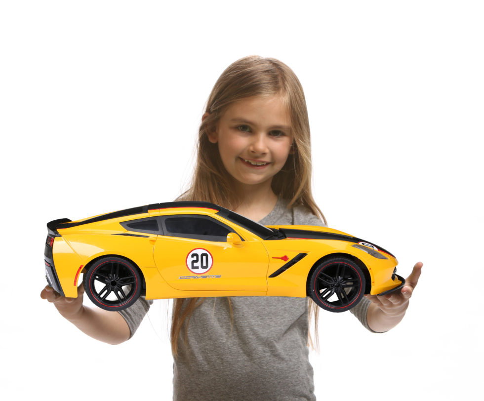 new bright corvette stingray