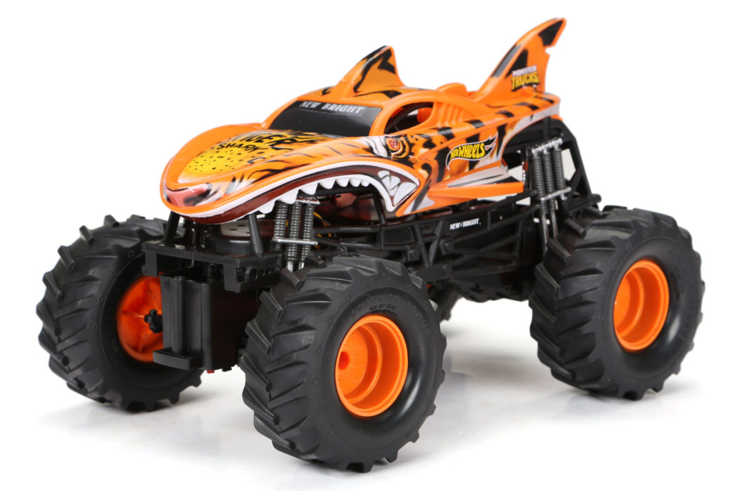 tiger shark hot wheels monster truck