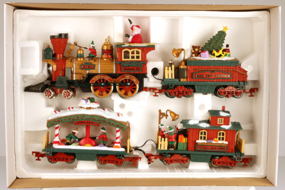 527-384 New Bright Industrial Co. Ltd Holiday Express Toy Train Set for sale online