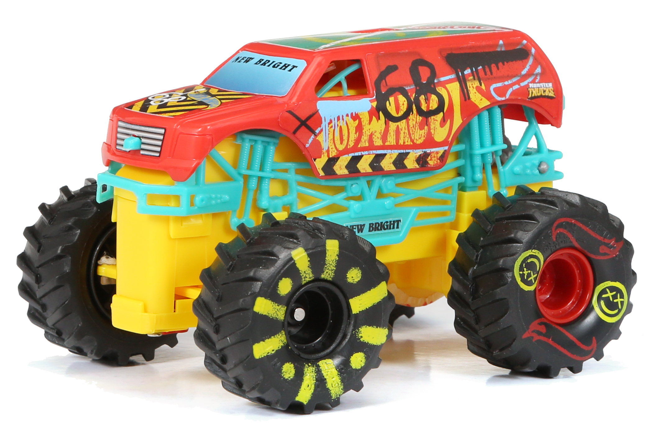 hot wheels rc stunt truck