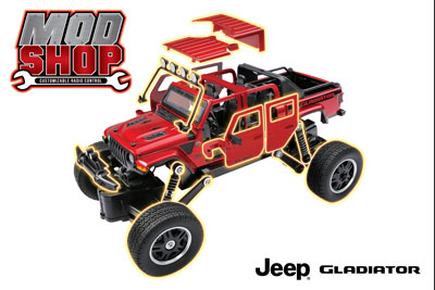 31829U 1:18 Scale RC Mod Shop Jeep Gladiator