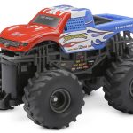 1:43 Scale R/C Bigfoot Red, White & Blue Monster Truck, 4340-5RHB