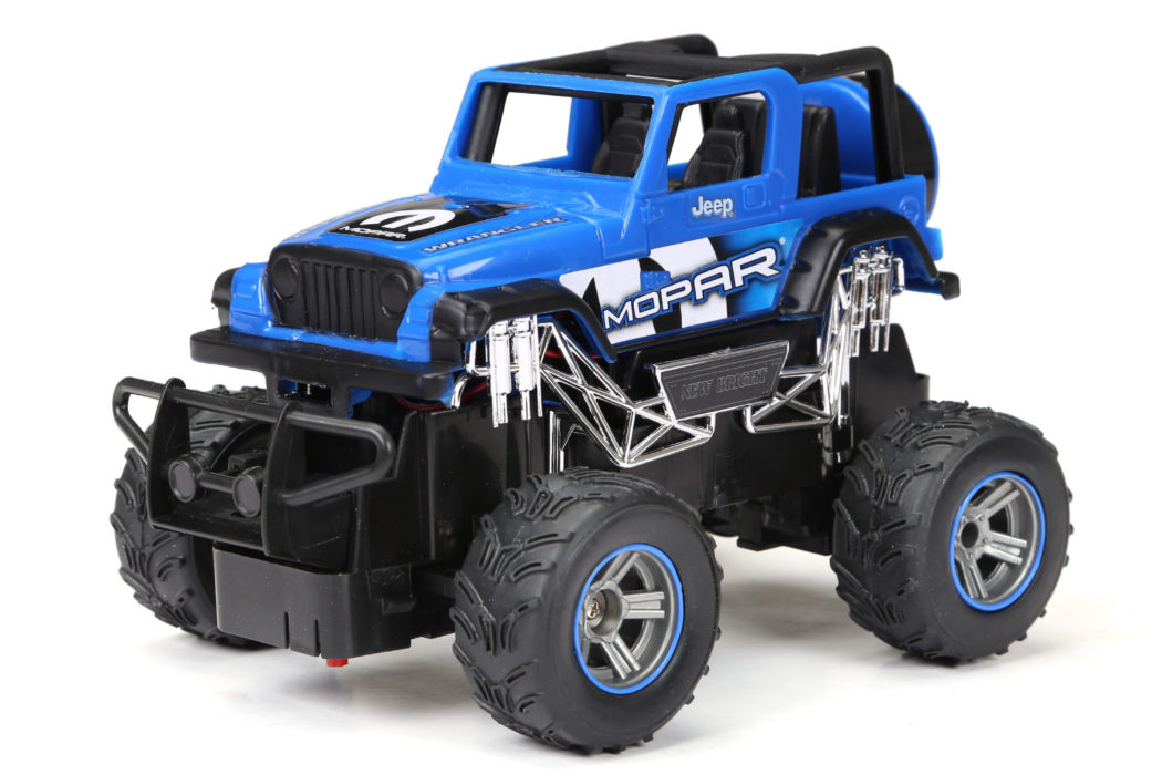 1:24 Scale RC Mopar Jeep Wrangler Blue