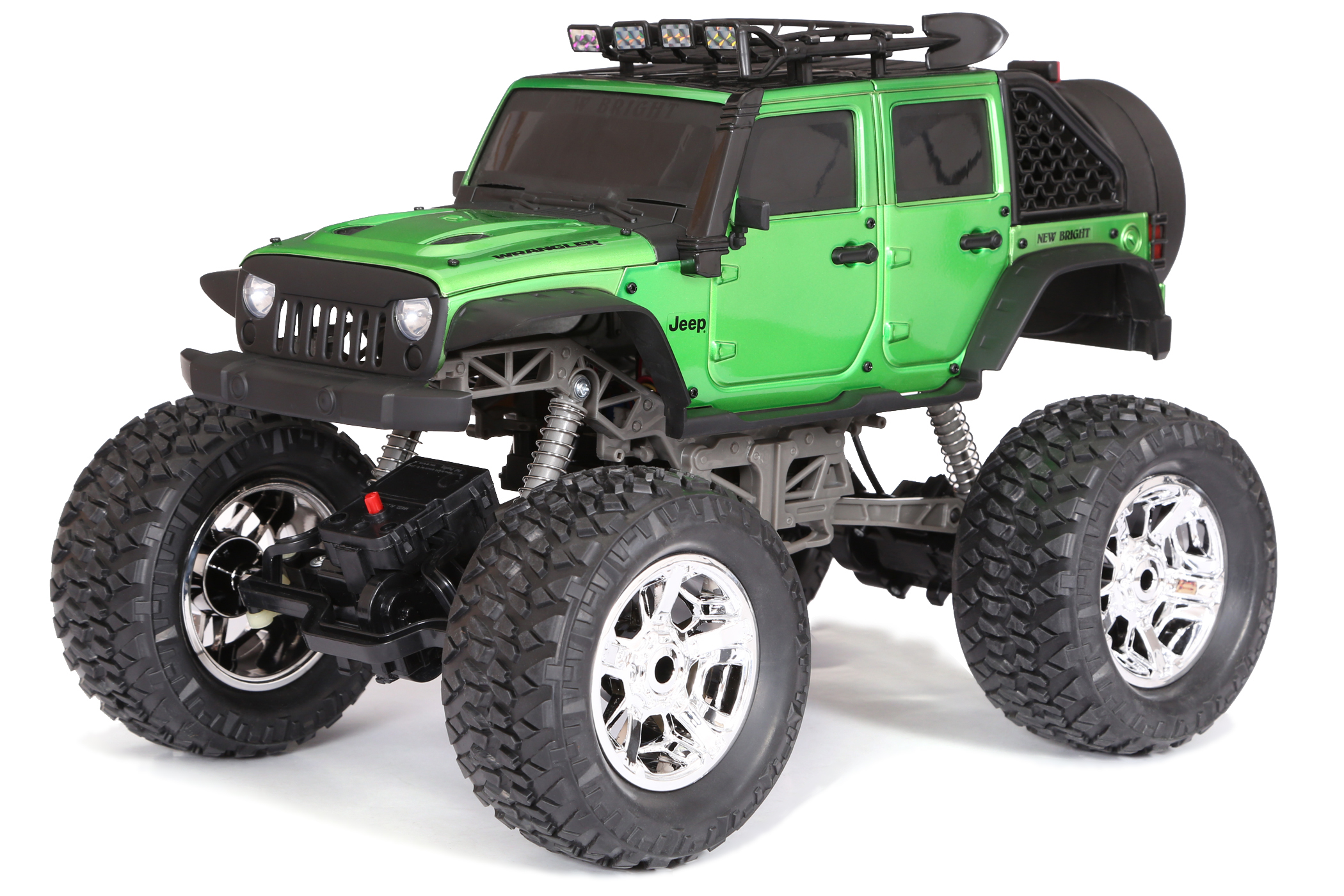 Introducir 55+ imagen green jeep wrangler remote control car