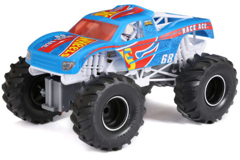 1:14 Scale Hot Wheels Race Ace Monster Truck