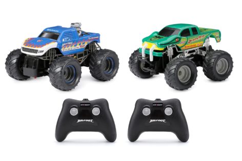 1:24 Scale R/C Bigfoot Monster Truck Twin Pack