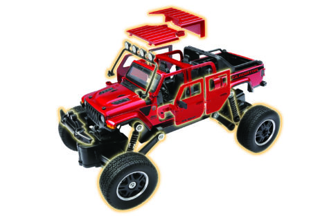 1:18 Scale Jeep Gladiator Mod Shop 31829U